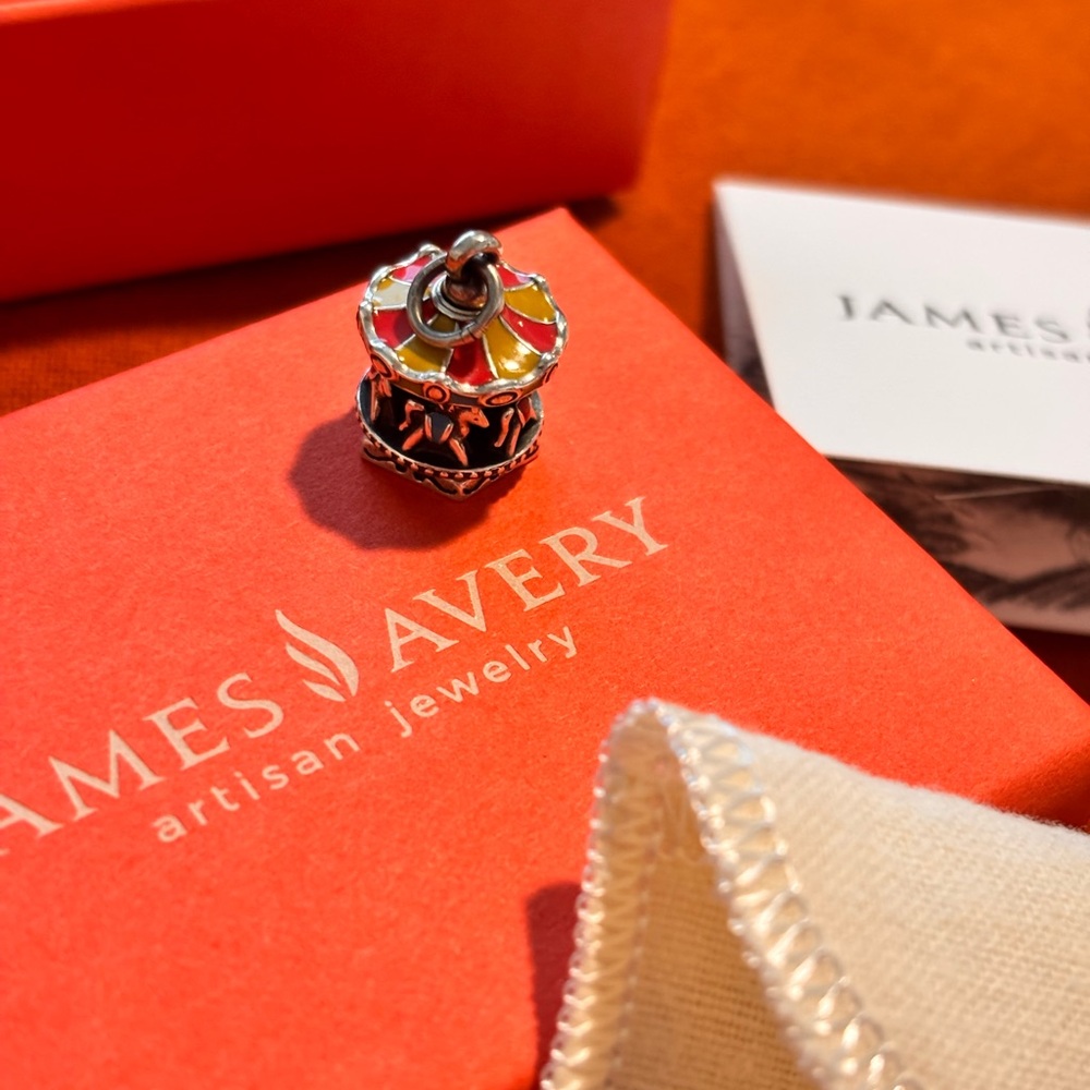James Avery Spinning Horse Carousel Charm